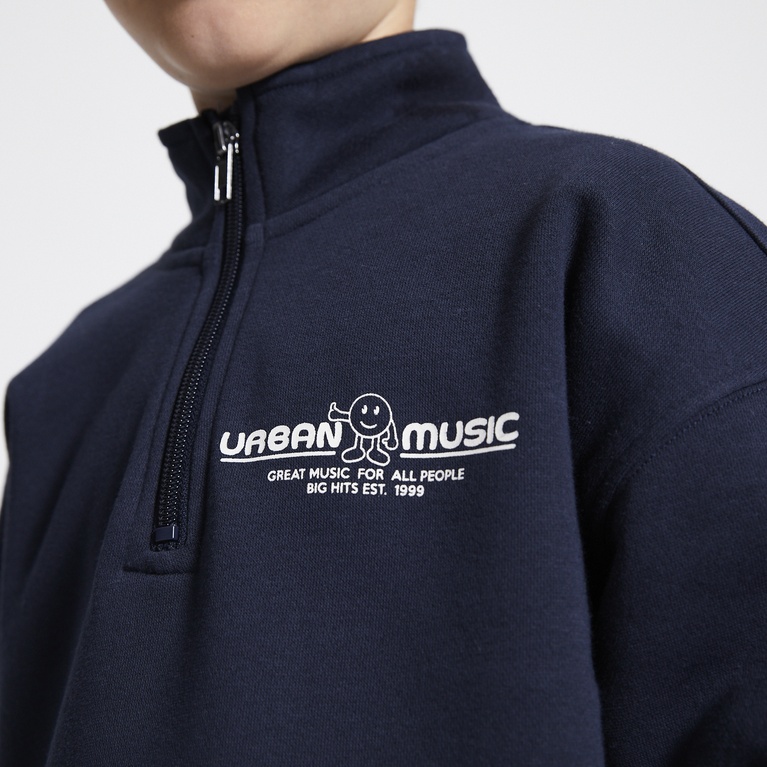 Half-zip sweatshirt "Clarkson" Navy